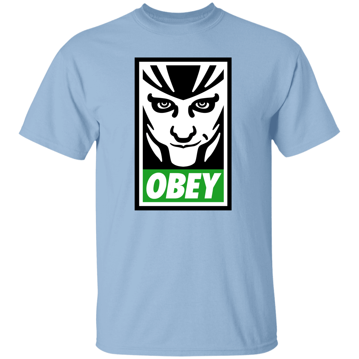 T-Shirts Light Blue / S Loki Obey T-Shirt