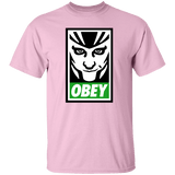 T-Shirts Light Pink / S Loki Obey T-Shirt