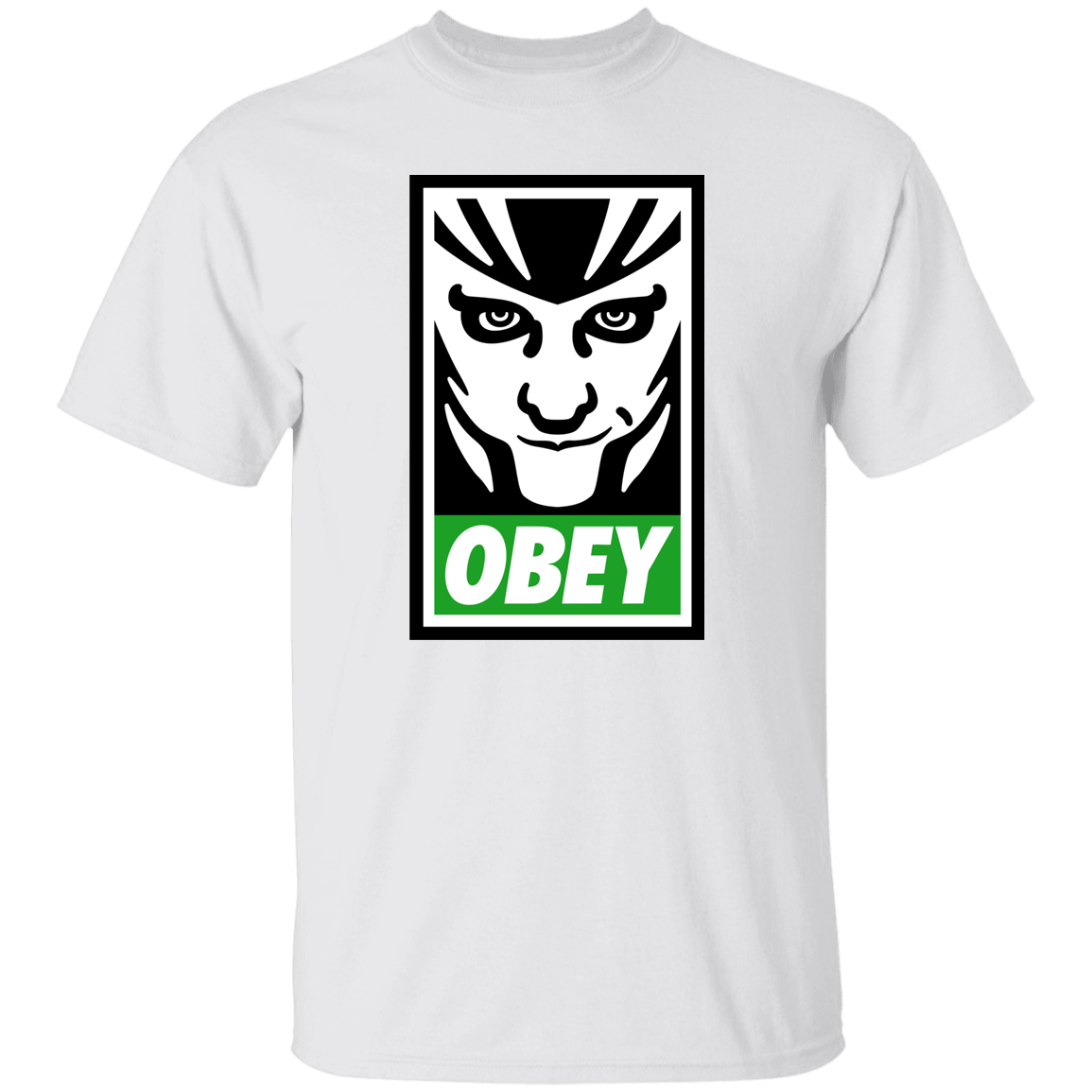 T-Shirts White / S Loki Obey T-Shirt
