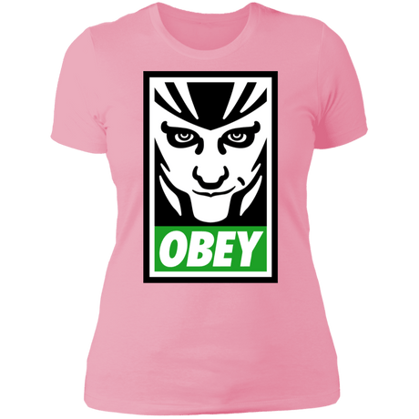 T-Shirts Light Pink / S Loki Obey Women's Premium T-Shirt