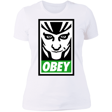 T-Shirts White / S Loki Obey Women's Premium T-Shirt