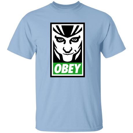 T-Shirts Light Blue / YXS Loki Obey Youth T-Shirt