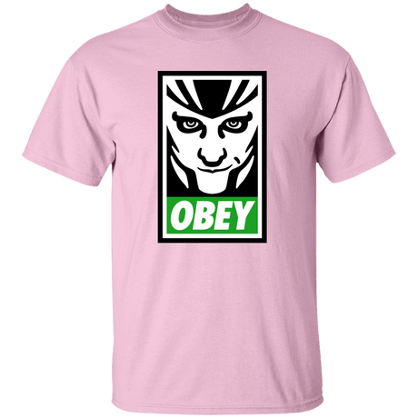 T-Shirts Light Pink / YXS Loki Obey Youth T-Shirt
