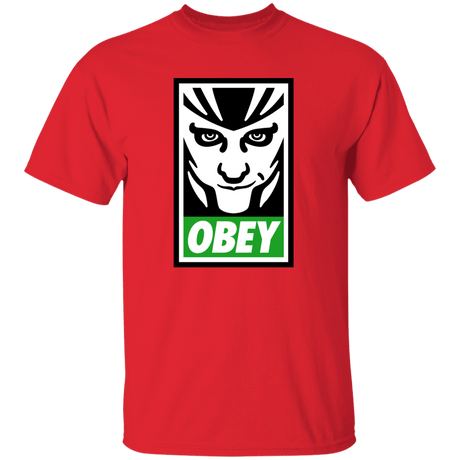 T-Shirts Red / YXS Loki Obey Youth T-Shirt