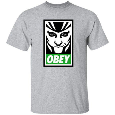T-Shirts Sport Grey / YXS Loki Obey Youth T-Shirt