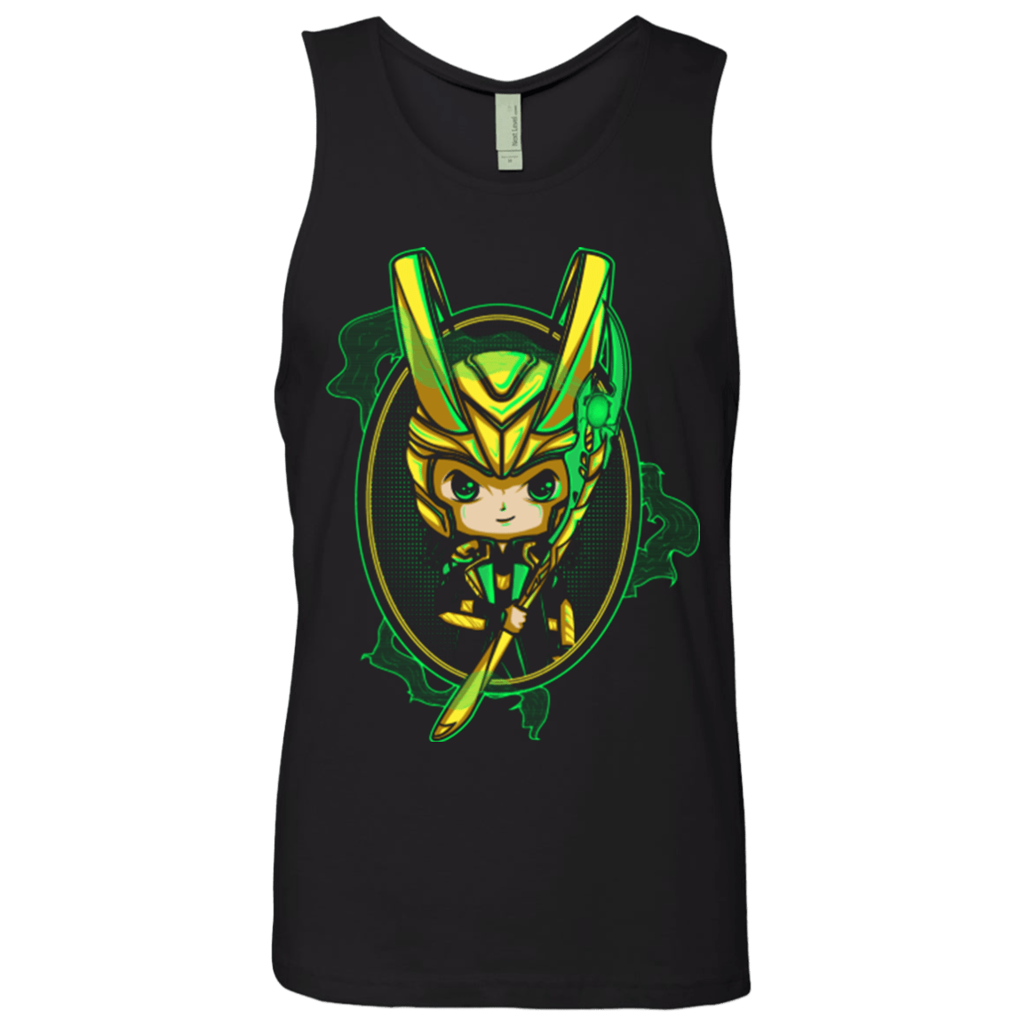 T-Shirts Black / Small Loki Portrait Men's Premium Tank Top