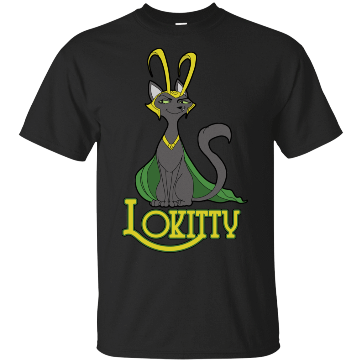 T-Shirts Black / S Lokitty T-Shirt