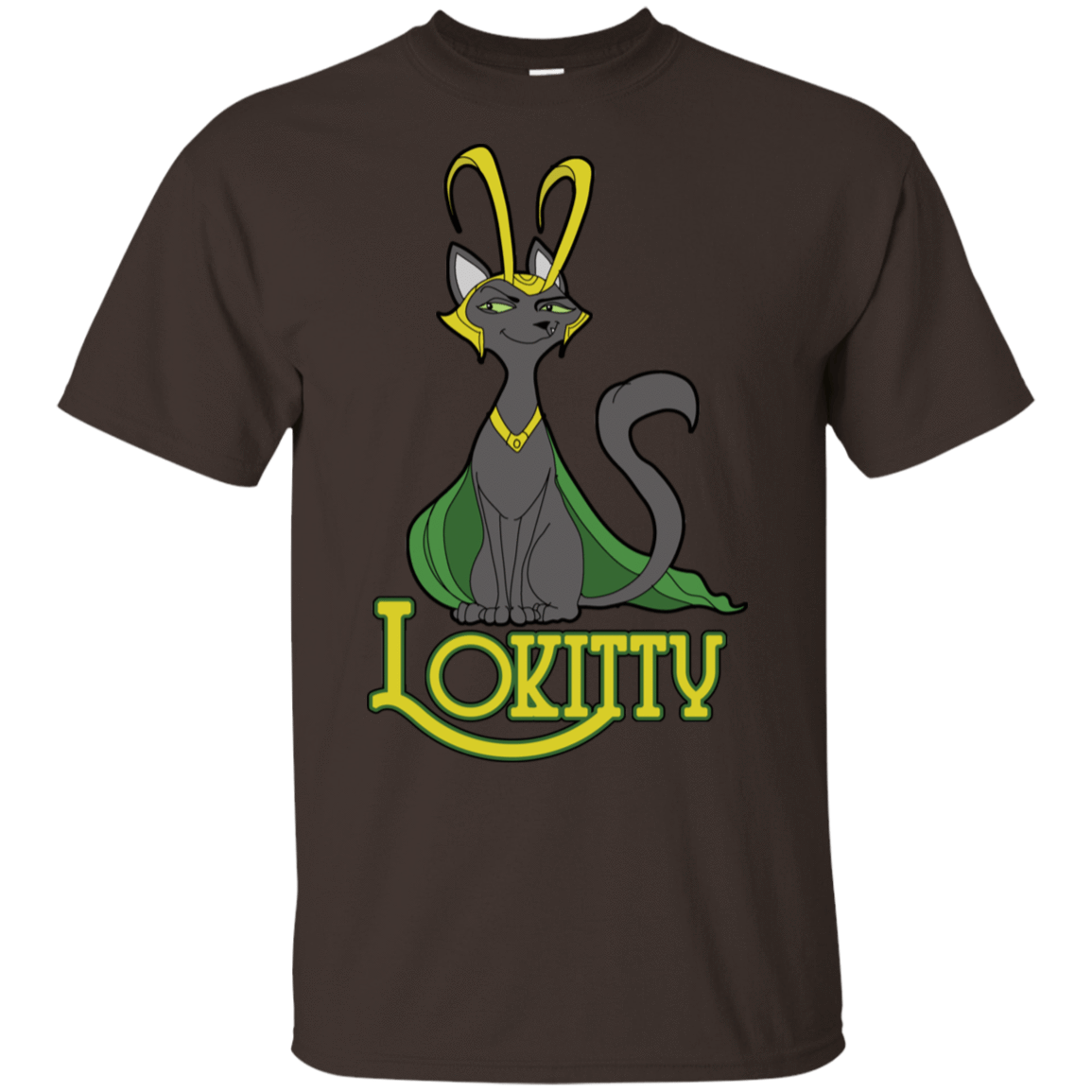T-Shirts Dark Chocolate / S Lokitty T-Shirt