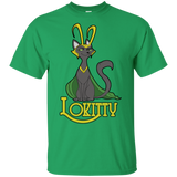 T-Shirts Irish Green / S Lokitty T-Shirt