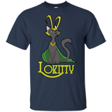 T-Shirts Navy / S Lokitty T-Shirt