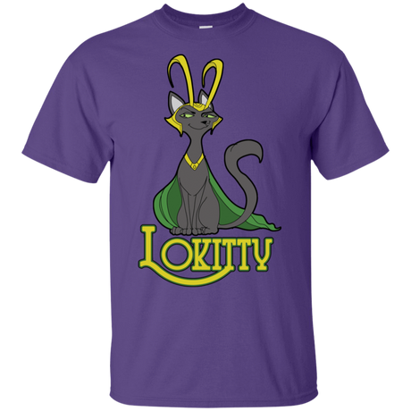 T-Shirts Purple / S Lokitty T-Shirt
