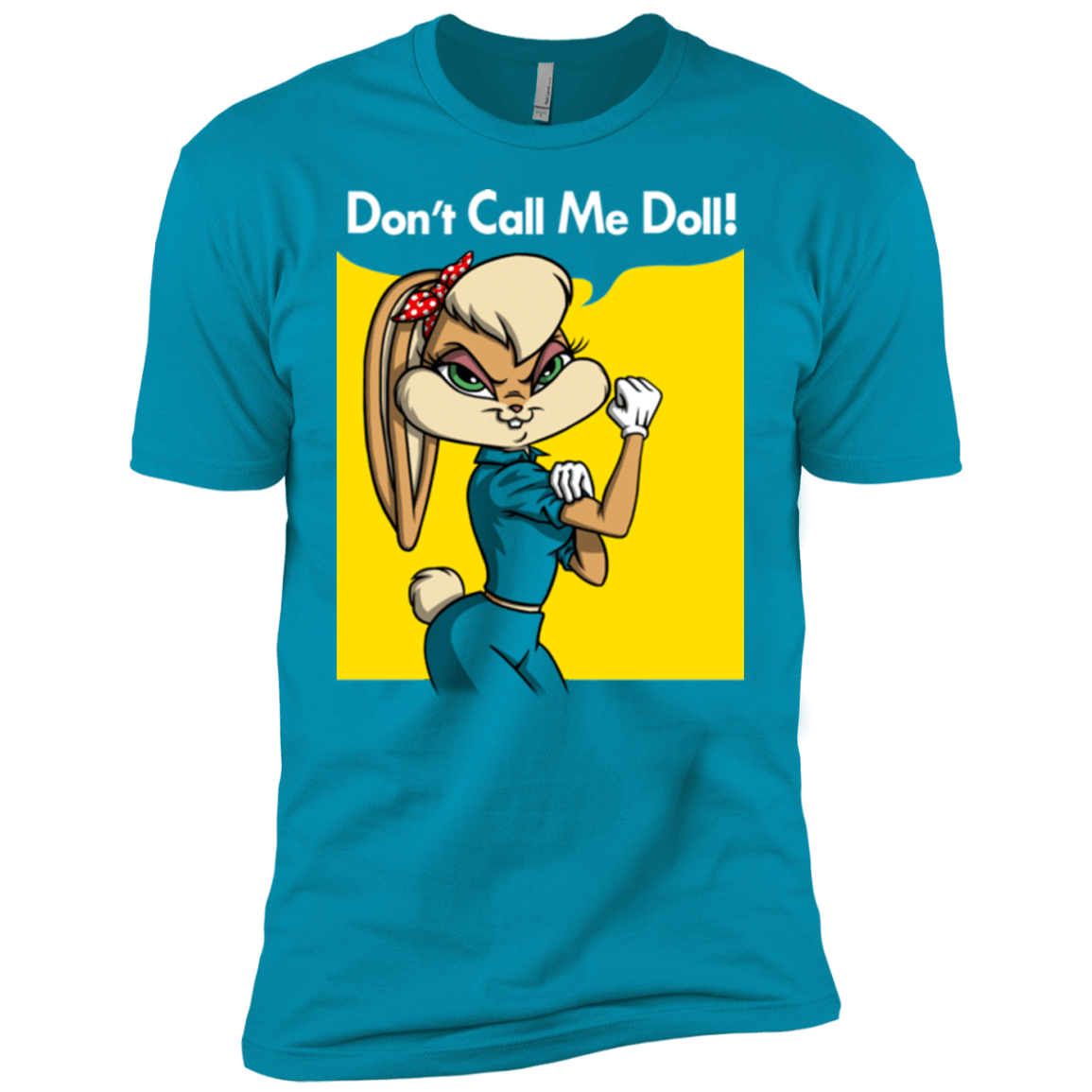 T-Shirts Turquoise / YXS Lola Dont Call me Doll Boys Premium T-Shirt