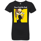 T-Shirts Black / YXS Lola Dont Call me Doll Girls Premium T-Shirt