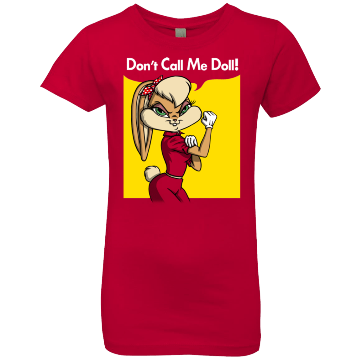 T-Shirts Red / YXS Lola Dont Call me Doll Girls Premium T-Shirt