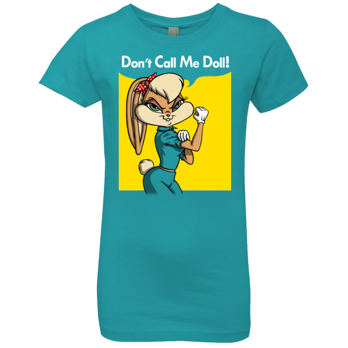 T-Shirts Tahiti Blue / YXS Lola Dont Call me Doll Girls Premium T-Shirt