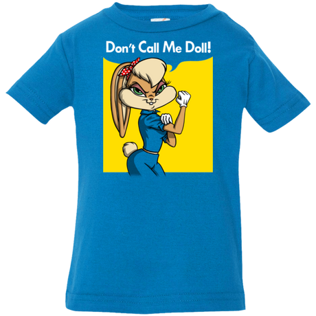 T-Shirts Cobalt / 6 Months Lola Dont Call me Doll Infant Premium T-Shirt