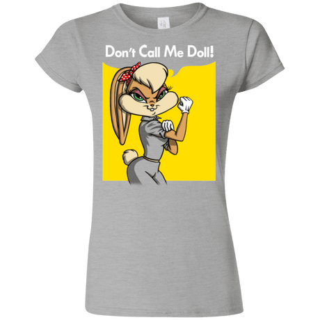 T-Shirts Sport Grey / S Lola Dont Call me Doll Junior Slimmer-Fit T-Shirt