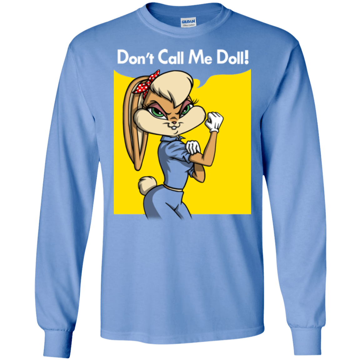 T-Shirts Carolina Blue / S Lola Dont Call me Doll Men's Long Sleeve T-Shirt