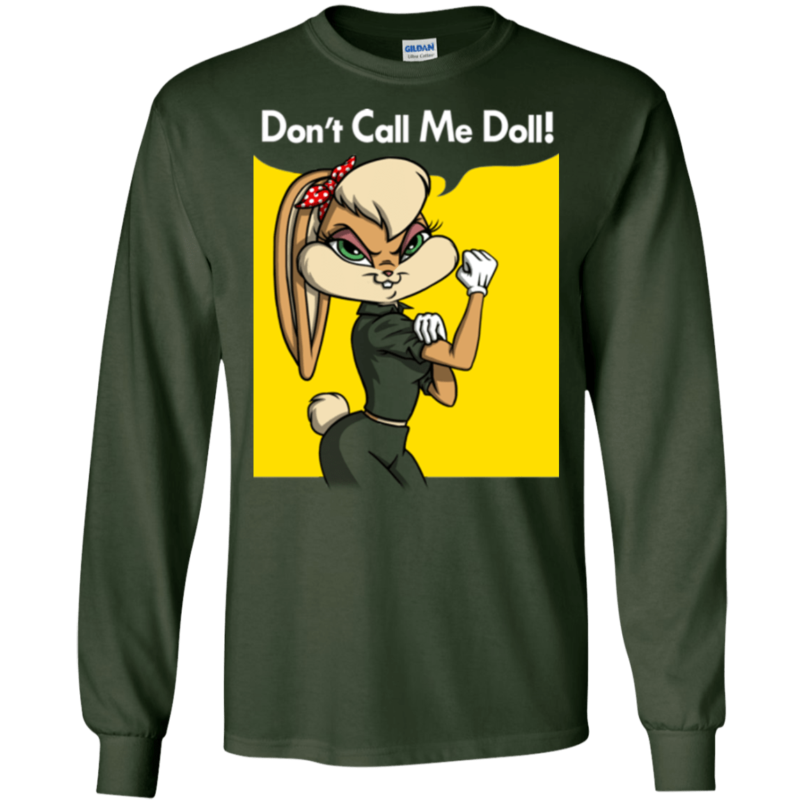 T-Shirts Forest Green / S Lola Dont Call me Doll Men's Long Sleeve T-Shirt