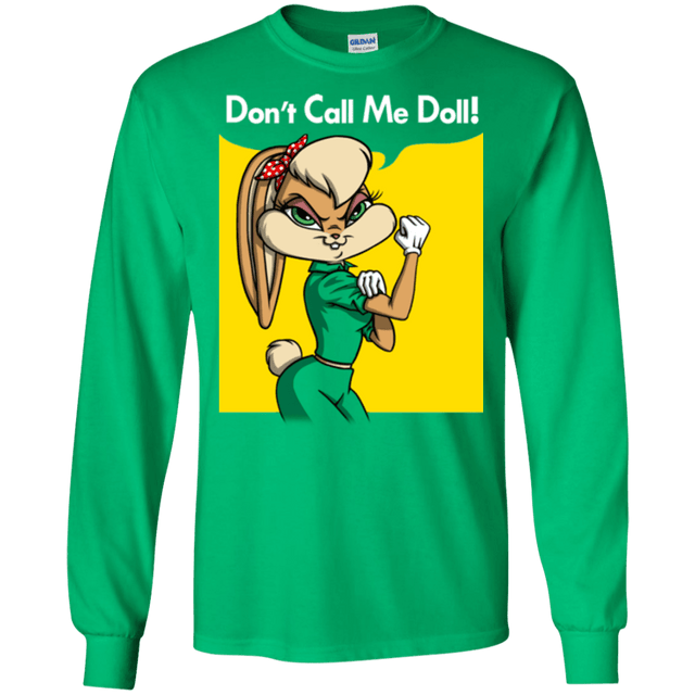 T-Shirts Irish Green / S Lola Dont Call me Doll Men's Long Sleeve T-Shirt