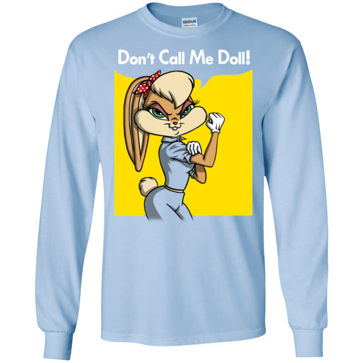 T-Shirts Light Blue / S Lola Dont Call me Doll Men's Long Sleeve T-Shirt