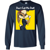 T-Shirts Navy / S Lola Dont Call me Doll Men's Long Sleeve T-Shirt