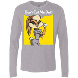 T-Shirts Heather Grey / S Lola Dont Call me Doll Men's Premium Long Sleeve