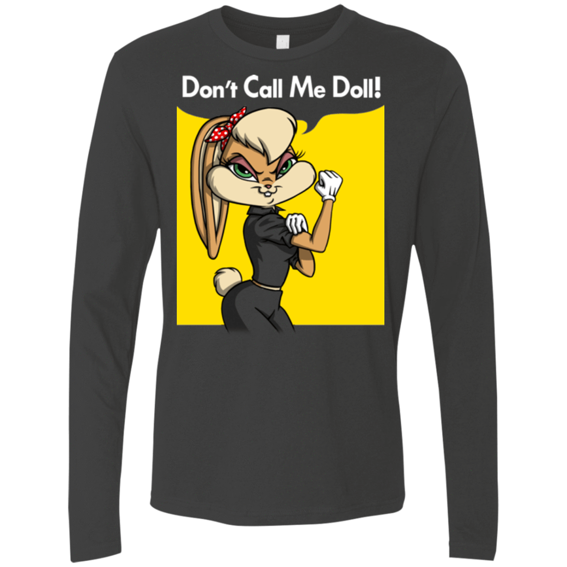T-Shirts Heavy Metal / S Lola Dont Call me Doll Men's Premium Long Sleeve