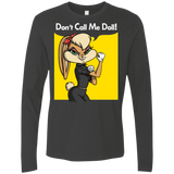 T-Shirts Heavy Metal / S Lola Dont Call me Doll Men's Premium Long Sleeve
