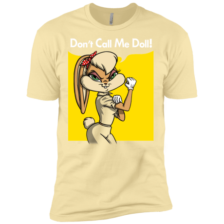 T-Shirts Banana Cream / X-Small Lola Dont Call me Doll Men's Premium T-Shirt