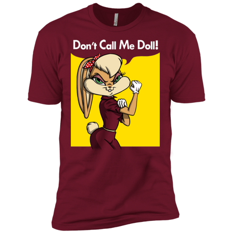 T-Shirts Cardinal / X-Small Lola Dont Call me Doll Men's Premium T-Shirt