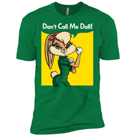 T-Shirts Kelly Green / X-Small Lola Dont Call me Doll Men's Premium T-Shirt