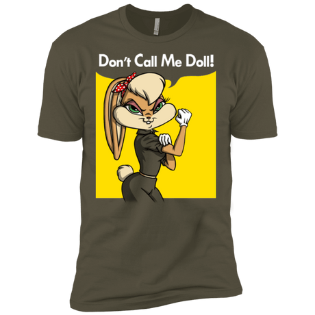 T-Shirts Military Green / X-Small Lola Dont Call me Doll Men's Premium T-Shirt