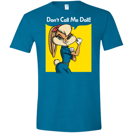T-Shirts Antique Sapphire / S Lola Dont Call me Doll Men's Semi-Fitted Softstyle