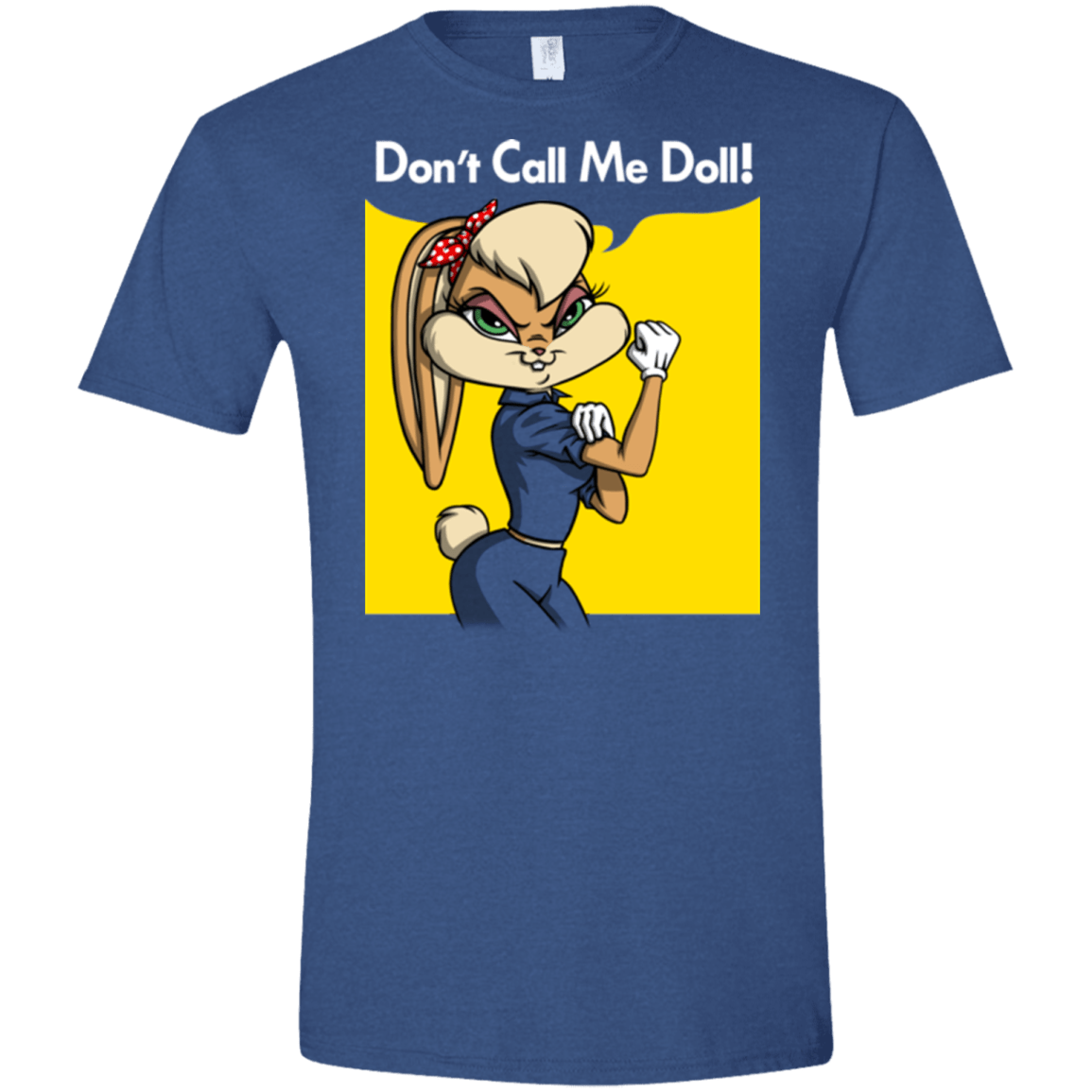 T-Shirts Heather Royal / X-Small Lola Dont Call me Doll Men's Semi-Fitted Softstyle