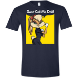 T-Shirts Navy / X-Small Lola Dont Call me Doll Men's Semi-Fitted Softstyle