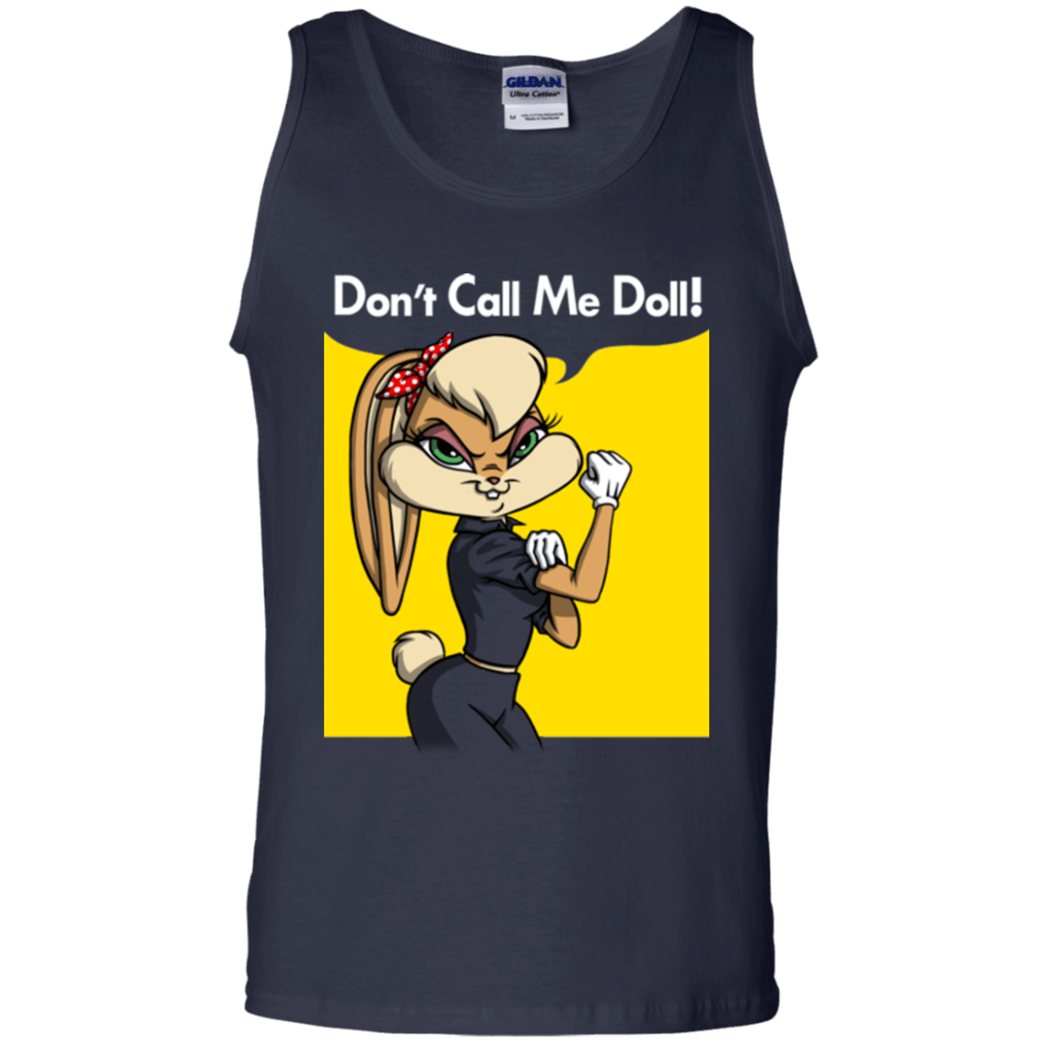 T-Shirts Navy / S Lola Dont Call me Doll Men's Tank Top