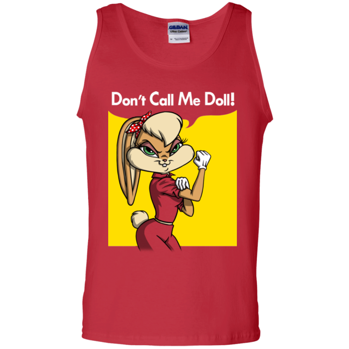 T-Shirts Red / S Lola Dont Call me Doll Men's Tank Top
