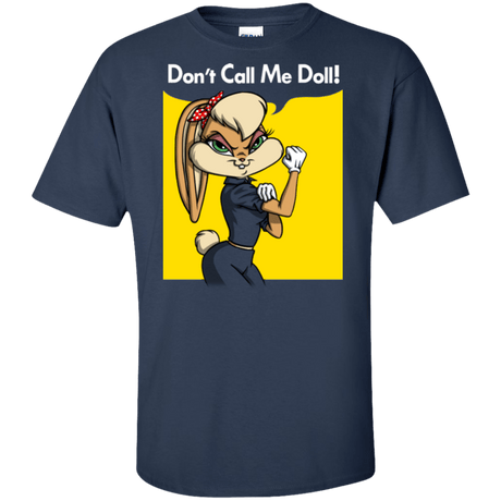 T-Shirts Navy / XLT Lola Dont Call me Doll Tall T-Shirt