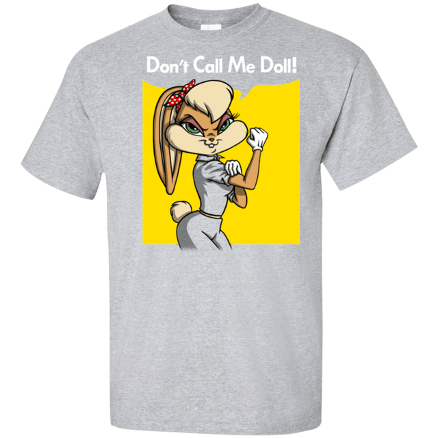 T-Shirts Sport Grey / XLT Lola Dont Call me Doll Tall T-Shirt