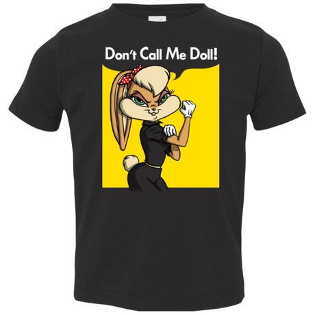 T-Shirts Black / 2T Lola Dont Call me Doll Toddler Premium T-Shirt