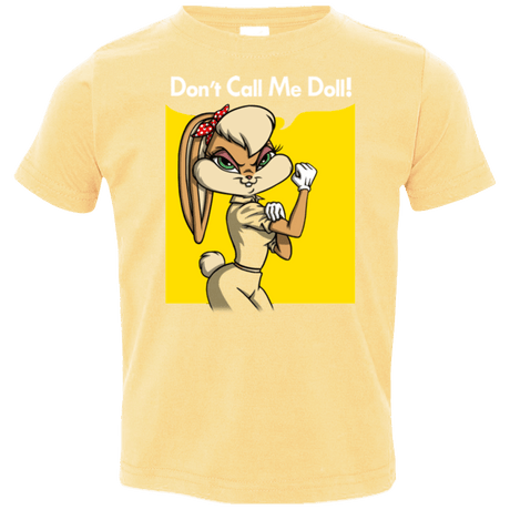 T-Shirts Butter / 2T Lola Dont Call me Doll Toddler Premium T-Shirt