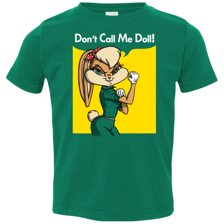 T-Shirts Kelly / 2T Lola Dont Call me Doll Toddler Premium T-Shirt