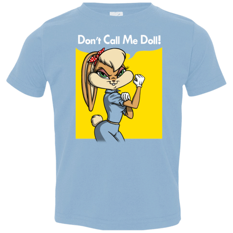 T-Shirts Light Blue / 2T Lola Dont Call me Doll Toddler Premium T-Shirt