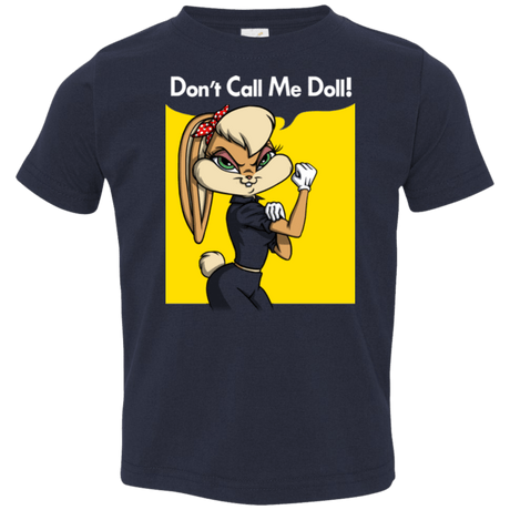 T-Shirts Navy / 2T Lola Dont Call me Doll Toddler Premium T-Shirt