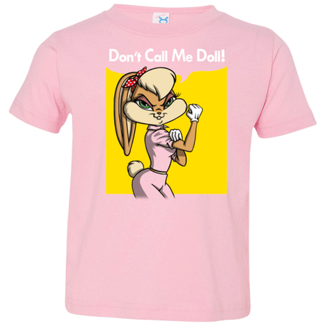 T-Shirts Pink / 2T Lola Dont Call me Doll Toddler Premium T-Shirt