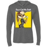 T-Shirts Premium Heather / X-Small Lola Dont Call me Doll Triblend Long Sleeve Hoodie Tee