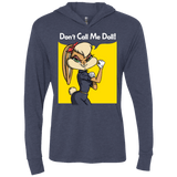 T-Shirts Vintage Navy / X-Small Lola Dont Call me Doll Triblend Long Sleeve Hoodie Tee