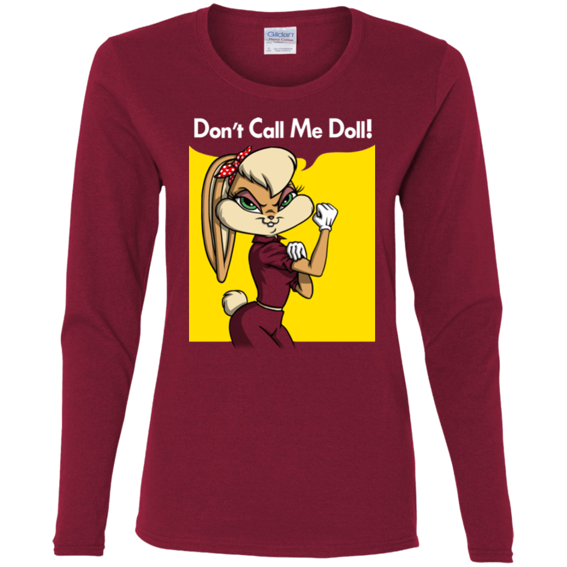 T-Shirts Cardinal / S Lola Dont Call me Doll Women's Long Sleeve T-Shirt