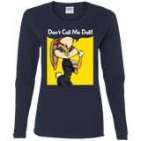 T-Shirts Navy / S Lola Dont Call me Doll Women's Long Sleeve T-Shirt